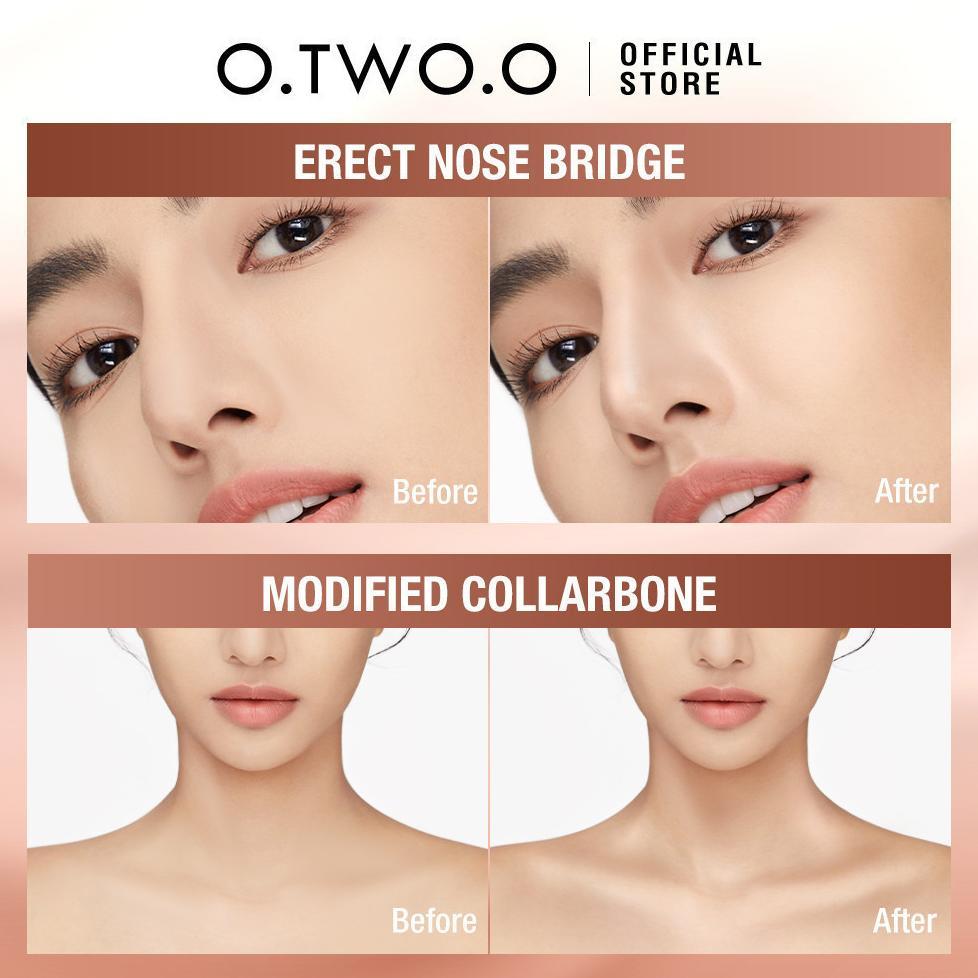 Promo O.TWO.O Highlight Makeup Magic Contour & Stick Highlight 4 Colors Foundation stick | TnT Beauty Shop