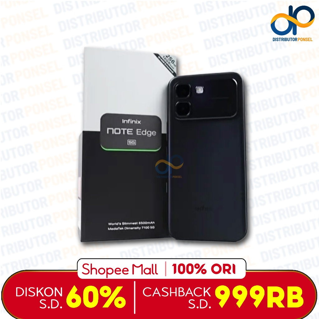 Infinix Note Edge 5G 8/256GB 8/128GB Garansi Resmi