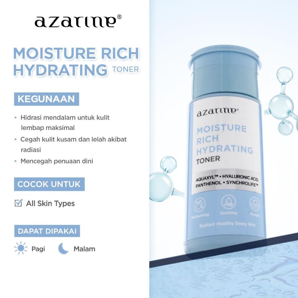 [GIFT] Azarine Moisture Rich Hydrating Toner [HANYA UNTUK HADIAH]
