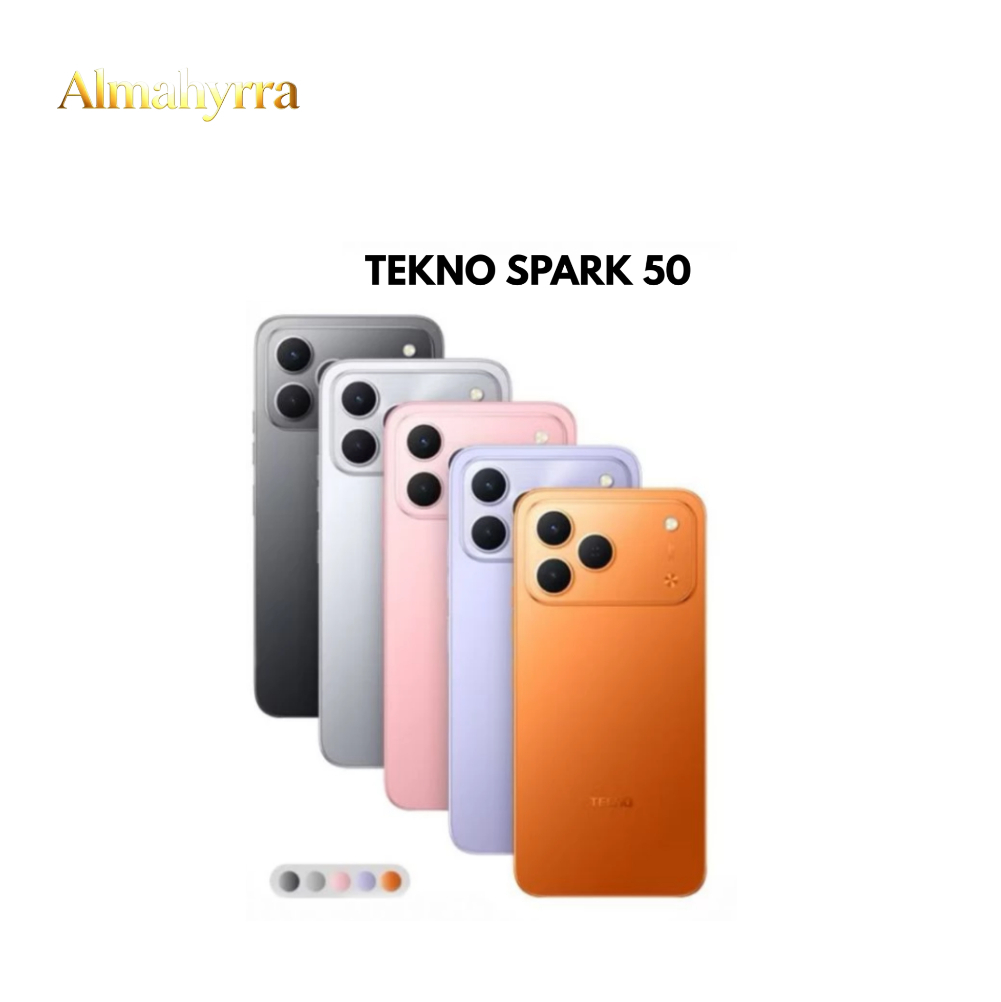 Tecno Spark 50 4G 6/128GB NFC Garansi Resmi