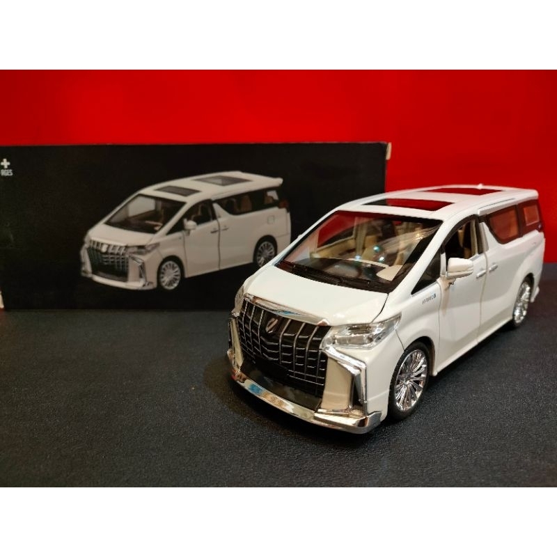 Jual Mobil Diecast model Toyota Alphard Hybrid Skala 1: 24 ( Lisensi Resmi ) | Shopee Indonesia