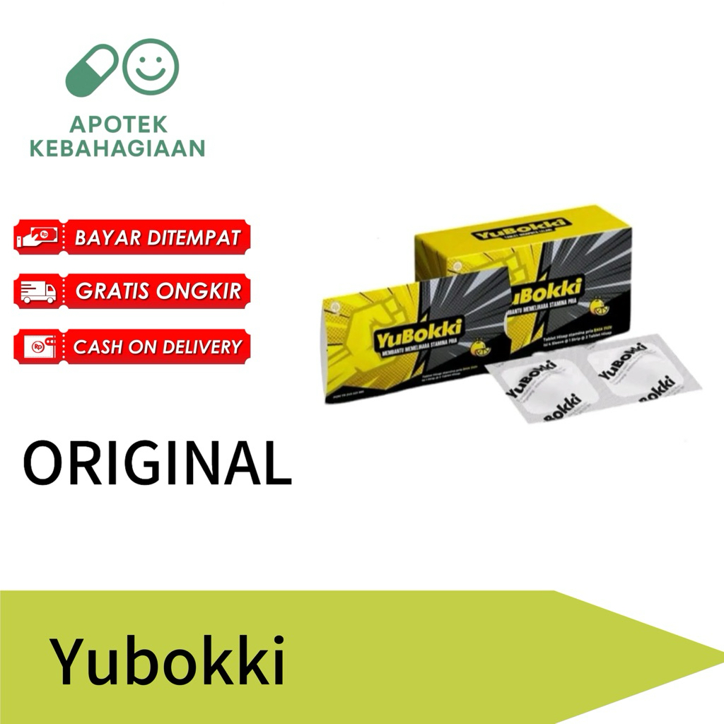 Jual Yubokki Strip Isi 2 Tablet Tablet Herbal Tablet Hisab | Shopee Indonesia