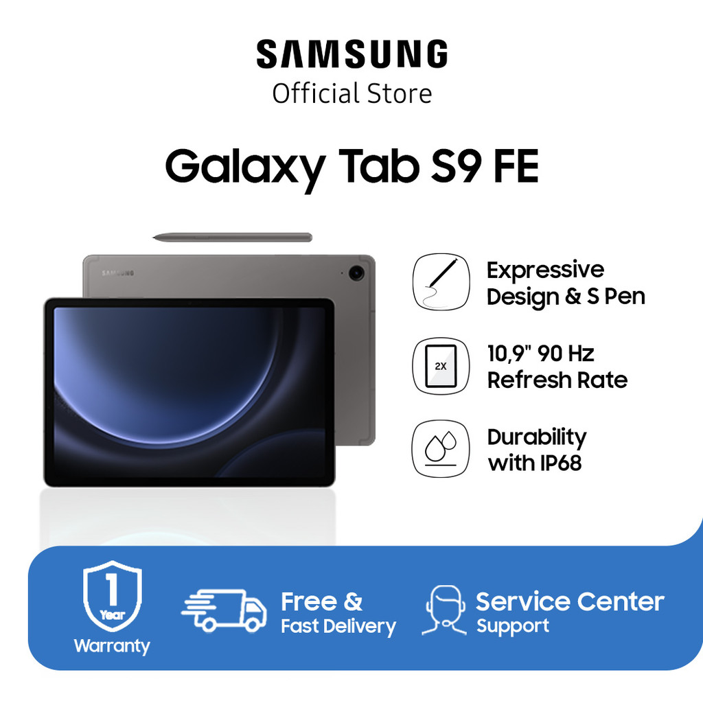 Jual Samsung Galaxy Tab S9 FE 6/128GB - Gray | Shopee Indonesia