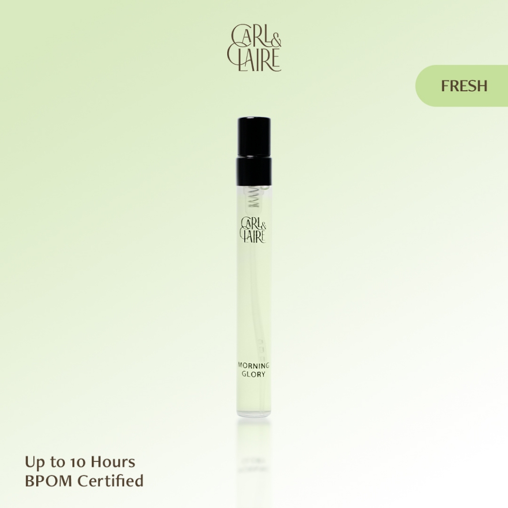Carl & Claire Morning Glory EDP 10ml - Parfum Fresh Bergamot Travel Size Original