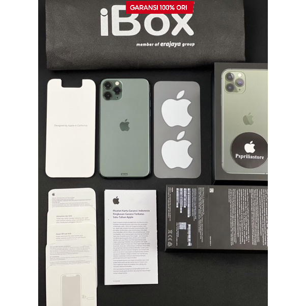 Terlaris Iphone 11 Pro iBox - 64GB 256GB - Like New - Garansi Resmi - JAMINAN ORI