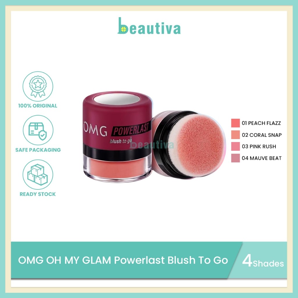 OMG OH MY GLAM Powerlast Blush To Go
