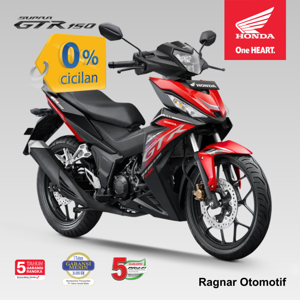 Jual Sepeda Motor Honda Supra GTR 150 Baru New Asli Original Bergaransi Resmi | Shopee Indonesia