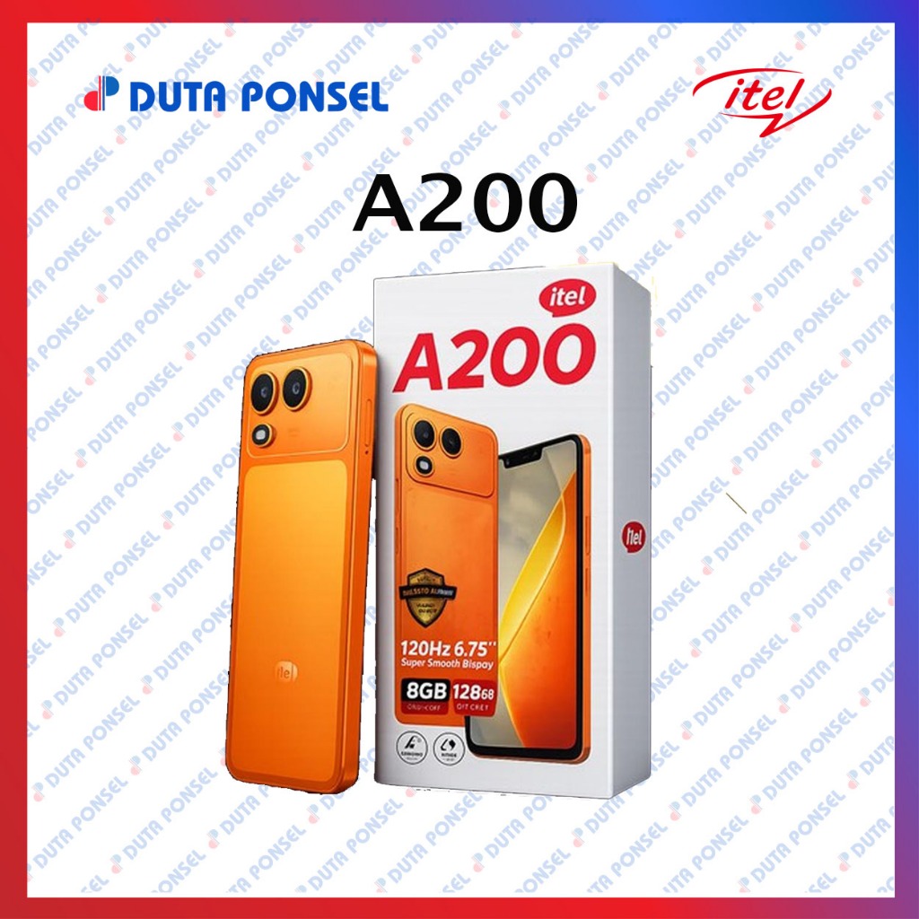 Itel A200 3/128GB & 4/64GB Garansi Resmi