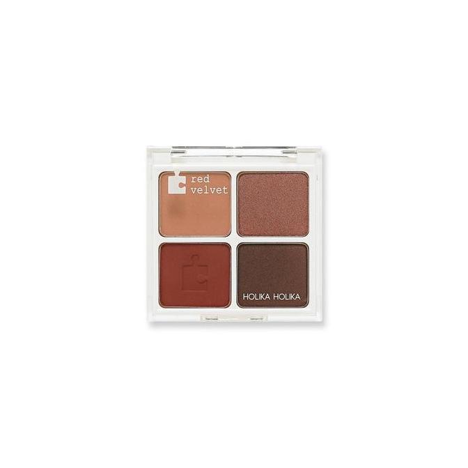 BIG SALE - Holika Holika Piece Matching Shadow Palette Red Velvet | Eye Shadow