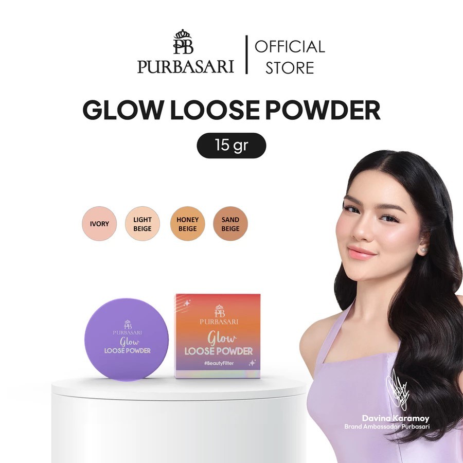 Purbasari Glow Loose Powder