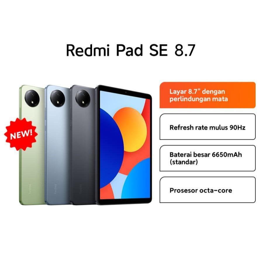Jual Xiaomi Redmi Pad SE 8.7 (4/128GB) | Layar 8.7" | WIFI ONLY / 90Hz | Baterai 6650mAh | Octa-Core GARANSI RESMI | Shopee Indonesia