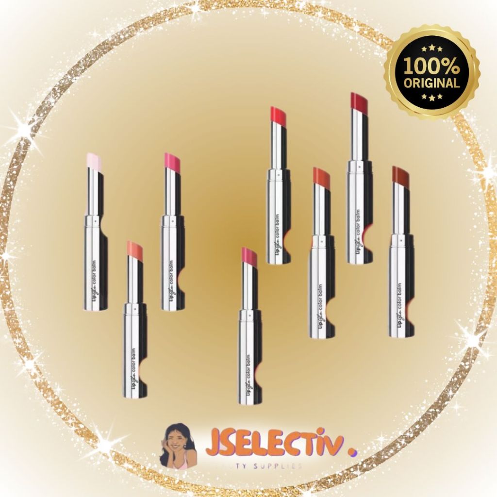 VIVA RED-A LIP GLO COLOR BALM 3IN1 - Lipstik Lip Balm Lip Gloss Jadi Satu // JSELECTIV X JHON KOSMETIK // Pelembap Bibir VIVA RED A - ORI️ BPOM COD
