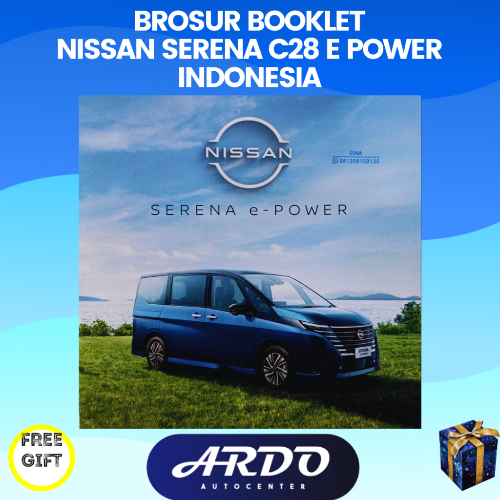 Jual Brosur katalog mobil Nissan Serena C28 E Power Booklet atau Buku | Shopee Indonesia