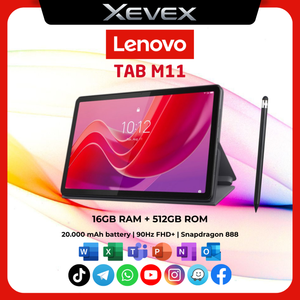 Jual LENOVO TAB M11 16GB RAM + 512GB ROM | Shopee Indonesia