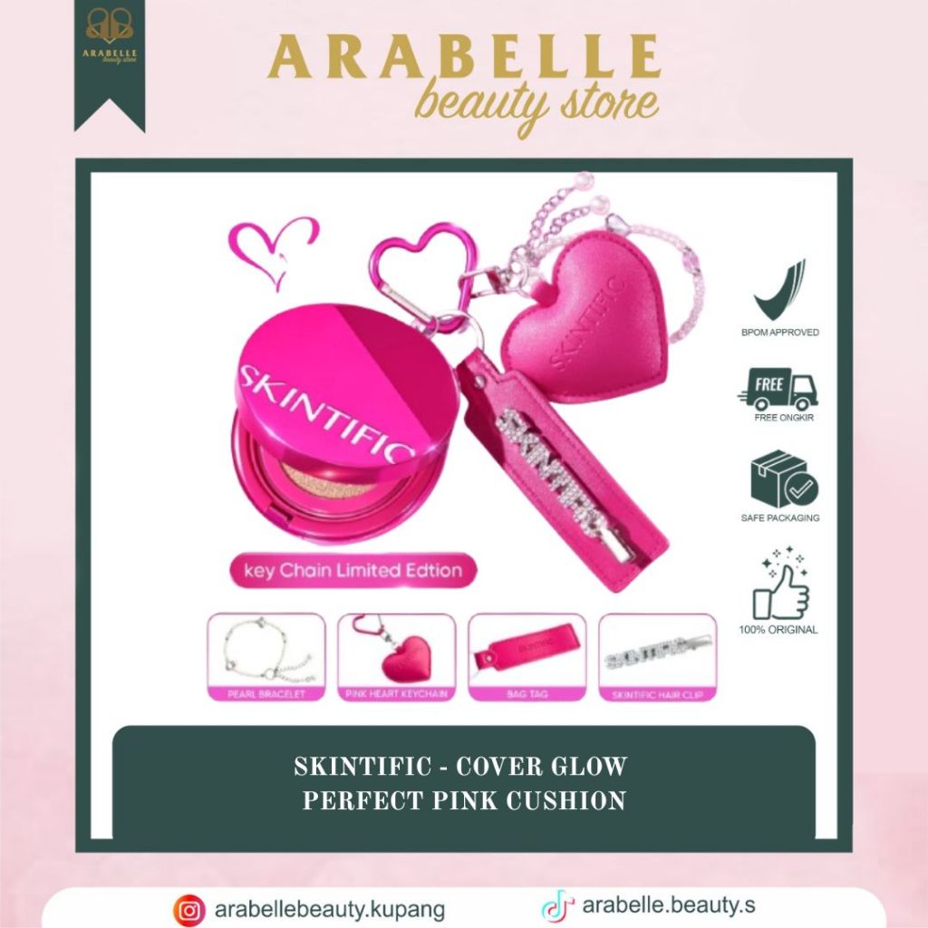 SKINTIFIC - Cover Glow Perfect Pink Cushion
