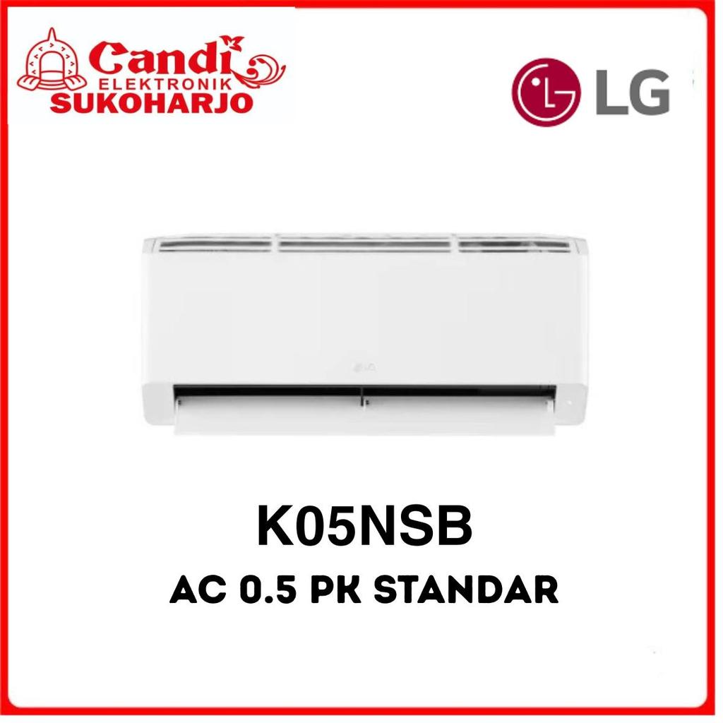 LG AC Split 0,5 PK Standard K05NSB TurboCool New Terminator Premiun Dual Swing K05NSB Air Conditioner LG Electronics