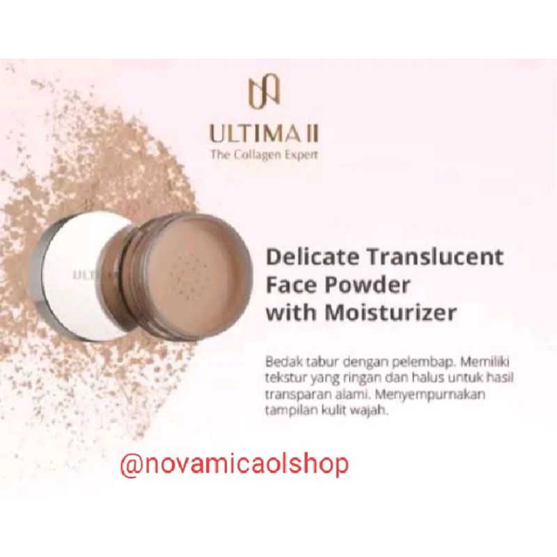 Ultima II Delicate Translucent Face powder with moisturizer