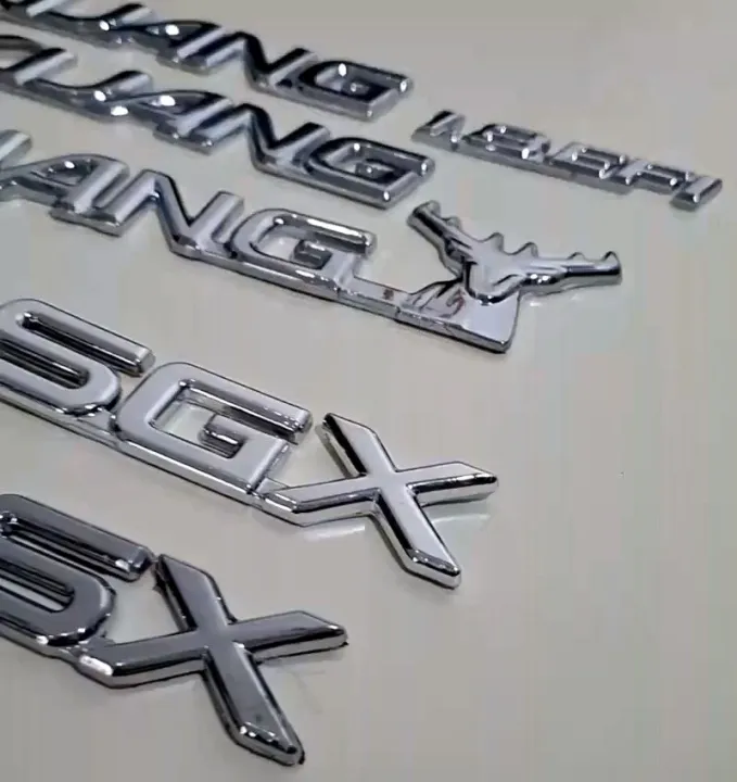 1set 5pc emblem mobil toyota kijang kapsul pilihan type lgx lsx sgx ssx lx | Lazada Indonesia