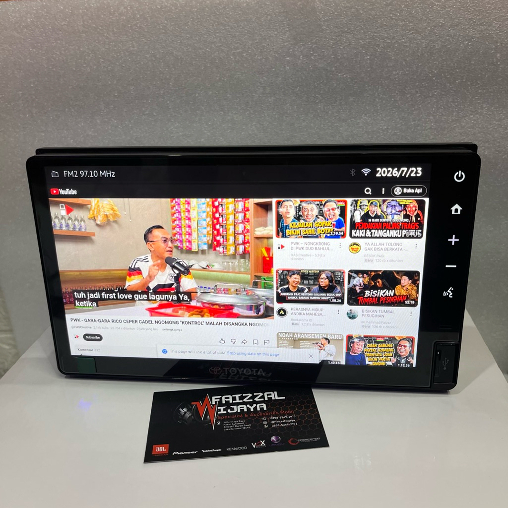 Jual Head unit Toyota Veloz V Hybrid 2025 play YouTube Original oem | Shopee Indonesia