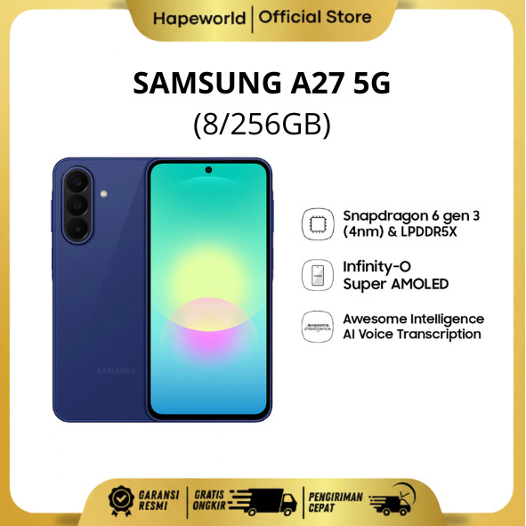SAMSUNG GALAXY A27 5G (8/256GB) - GARANSI RESMI