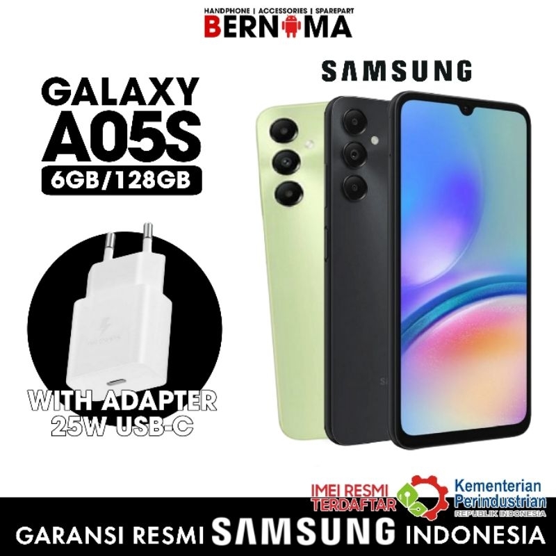 Samsung Galaxy A05S Ram 6GB/128GB Garansi Resmi 1 Tahun Samsung SEIN Bernama Store