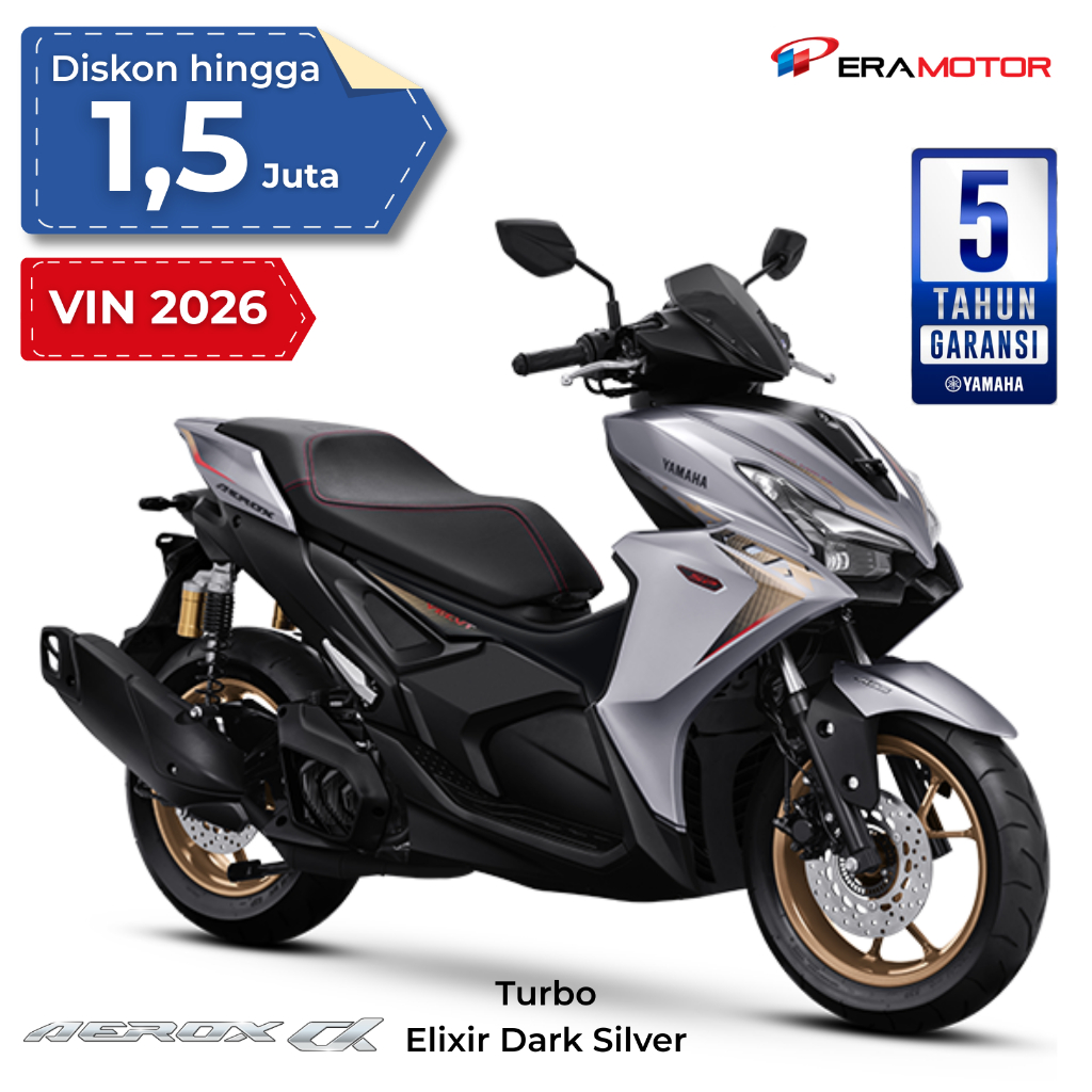 Jual Yamaha Sepeda Motor Aerox Alpha Turbo | Shopee Indonesia