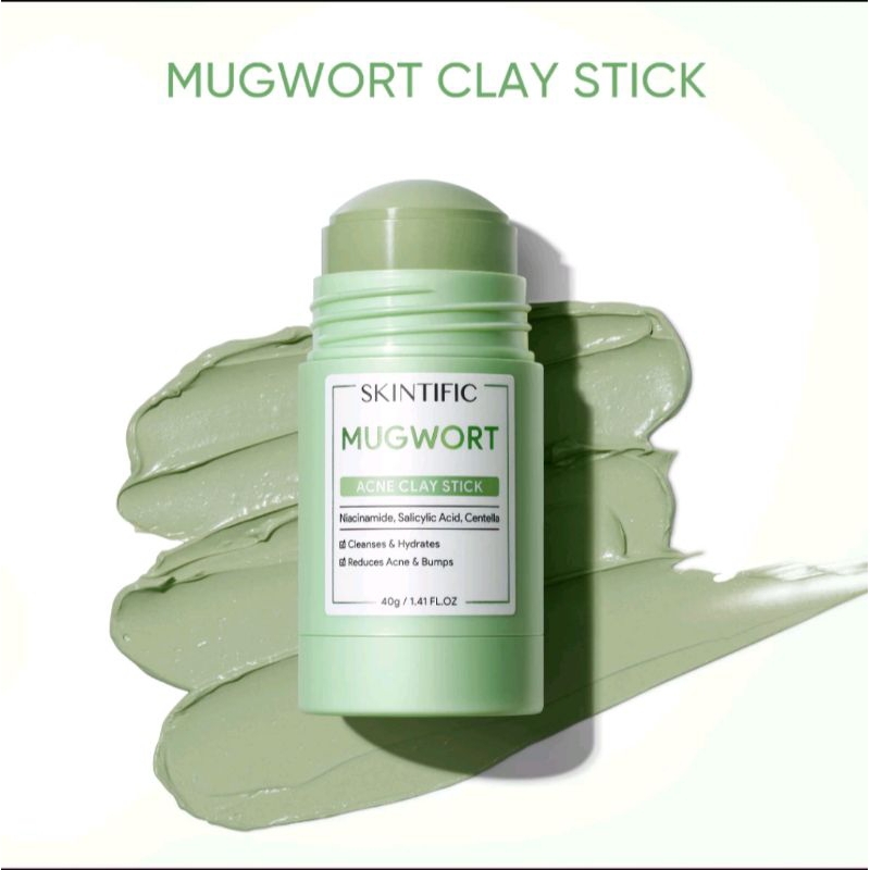 SKINTIFIC MUGWORT Acne Clay Stick