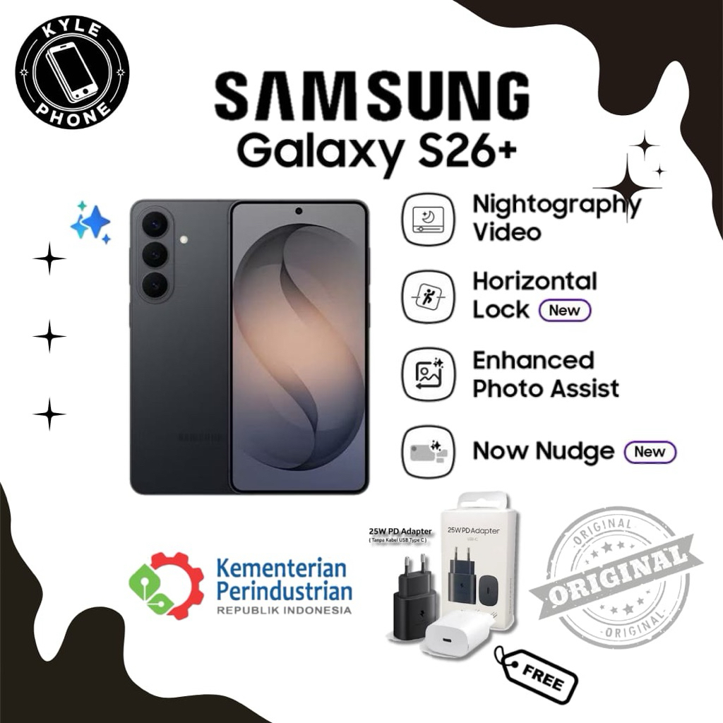 Samsung Galaxy S26+ 12/512gb Bergaransi Resmi Sein Samsung Indonesia