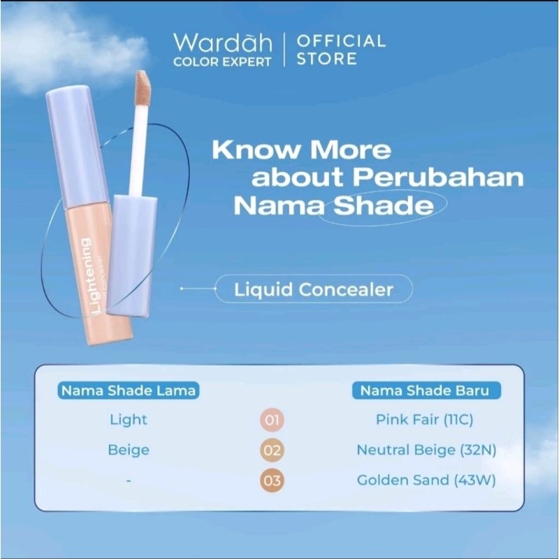 Wardah Lightening Liquid Concealer