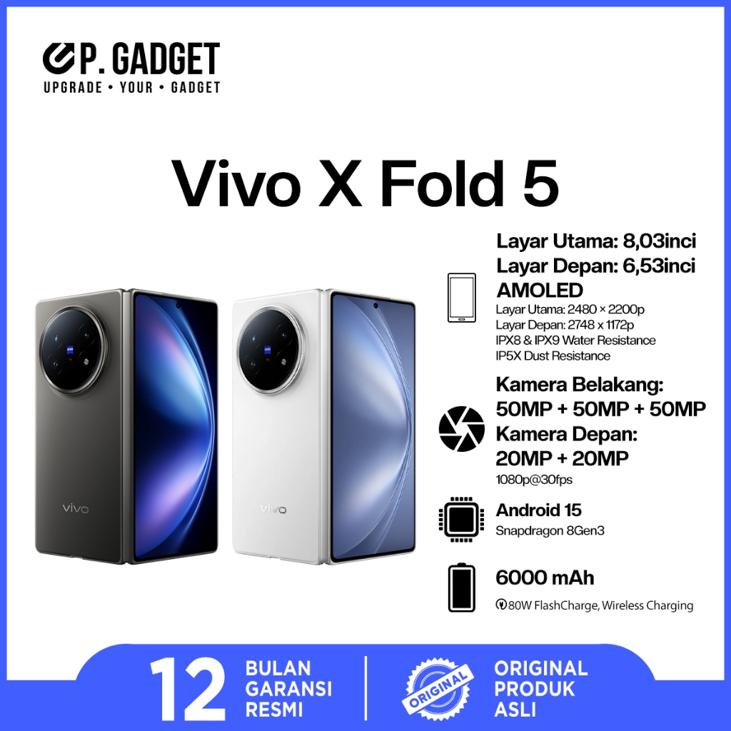 UP GADGET - VIVO X FOLD 5 - NEW - PONTIANAK
