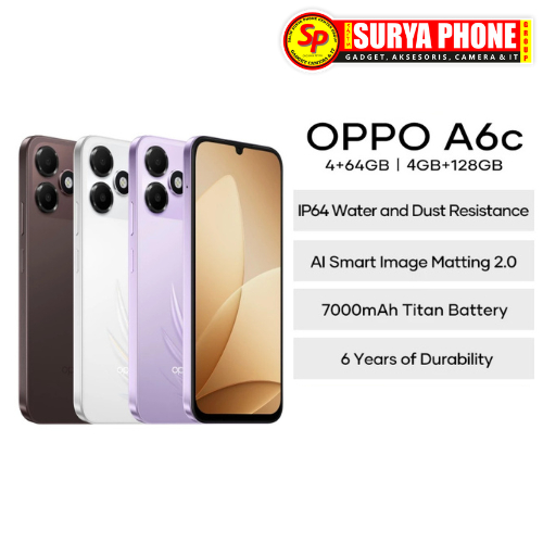 OPPO A6C 4/64GB 4/128GB