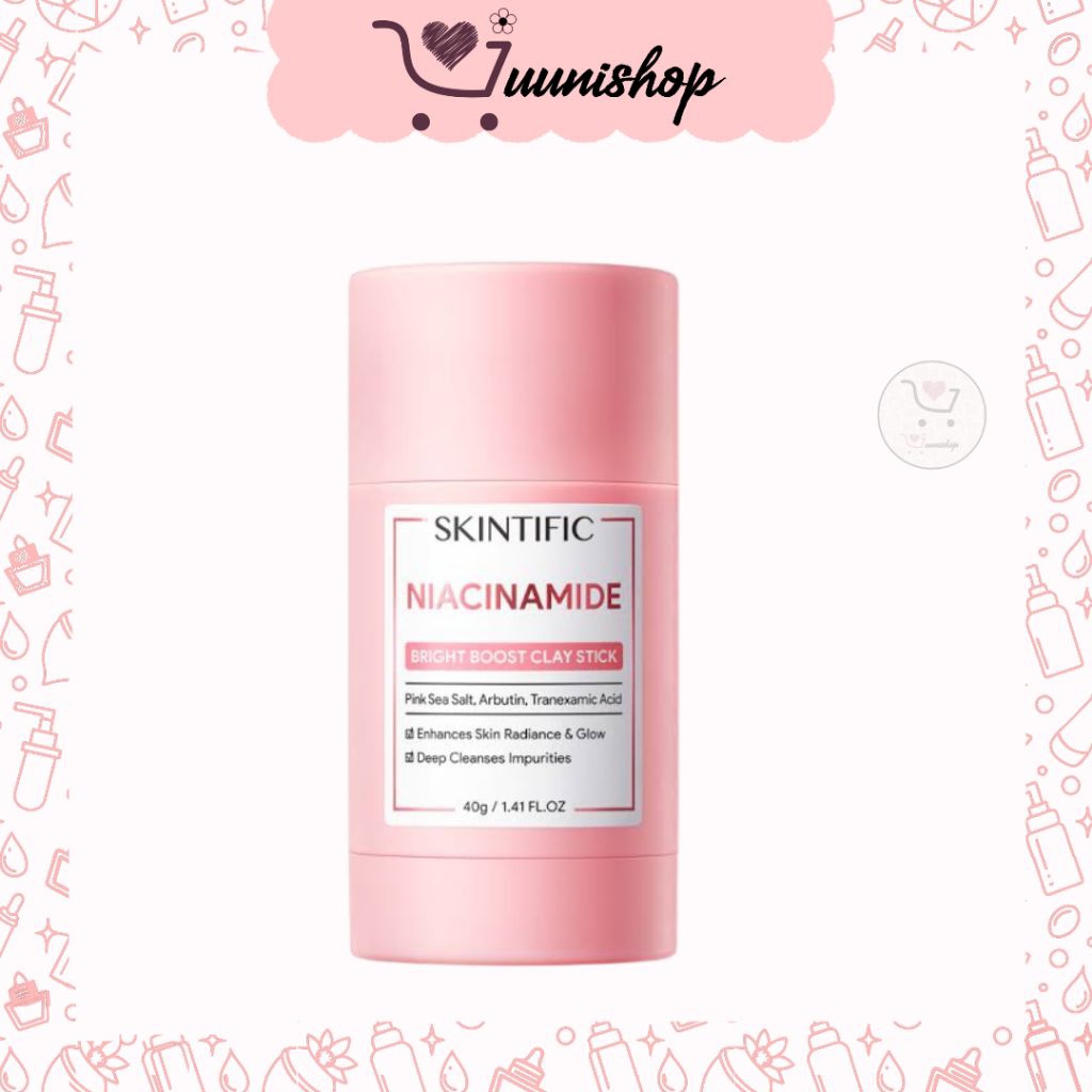 skintific Niacinamide Bright Boost Clay Stick