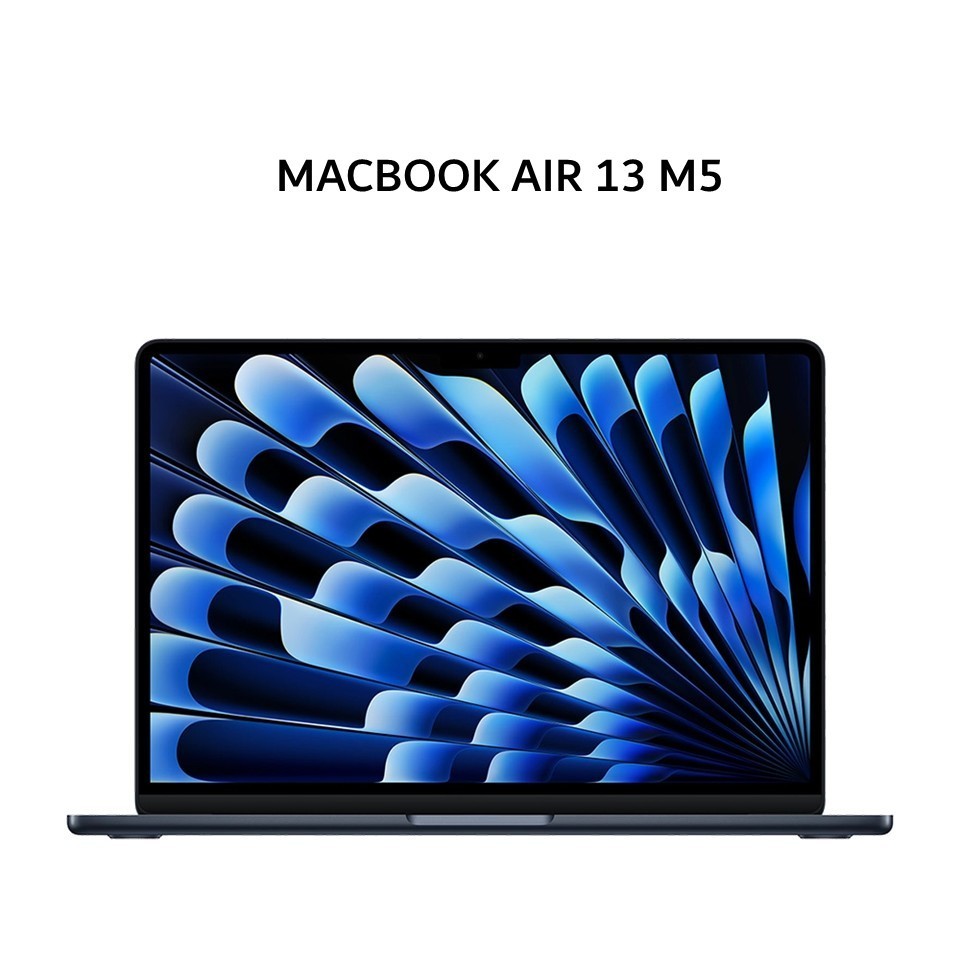 APPLE MACBOOK AIR 13 M5 10C GPU 16GB 1TB 10C CPU MIDNIGHT -MDHF4ID GARANSI RESMI