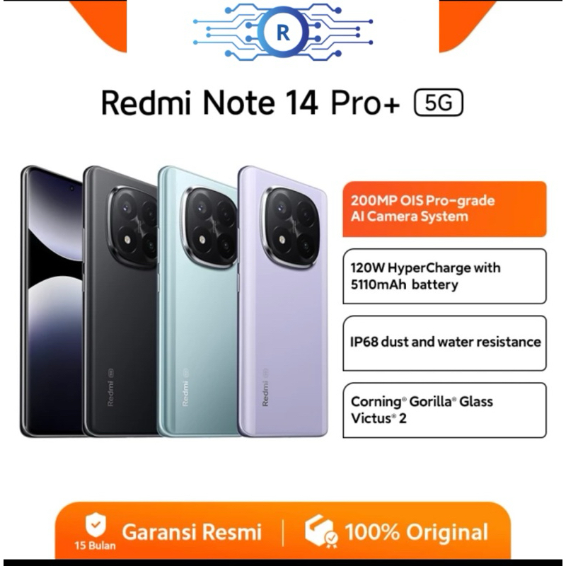 Redmi Note 14 Pro + 5G Termurah
