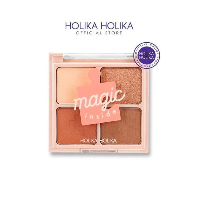 NEW Holika Holika Piece Matching Shadow Palette Orange Velvet