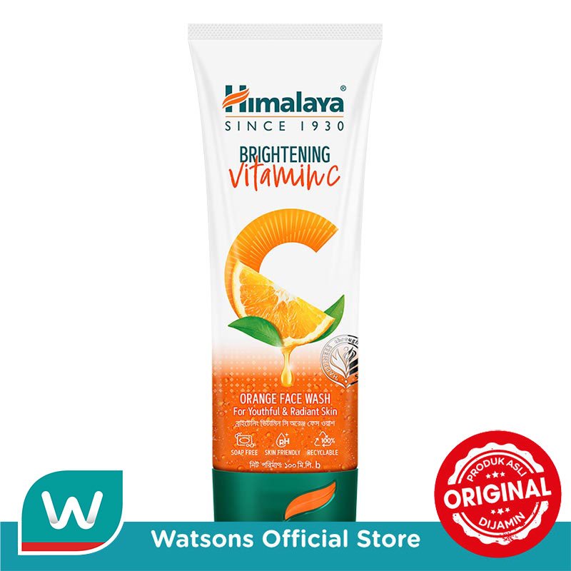 Himalaya Brightening Vitamin C Orange Face Wash 100ml