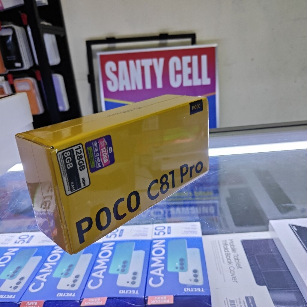 NEW XIOMI POCO C81 PRO 8/128GB Garansi Resmi xiomi 1 TahuN
