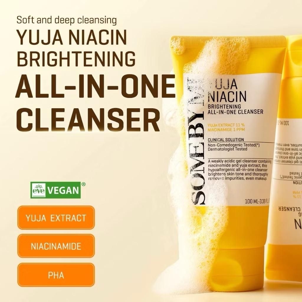 SOME BY MI YUJA NIACIN BRIGHTENING ALL IN ONE CLEANSER