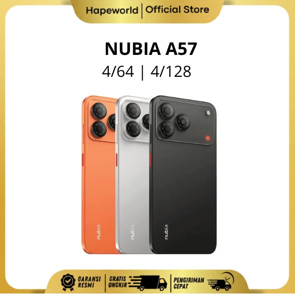 NUBIA A57 (4/64) (4/128) - GARANSI RESMI