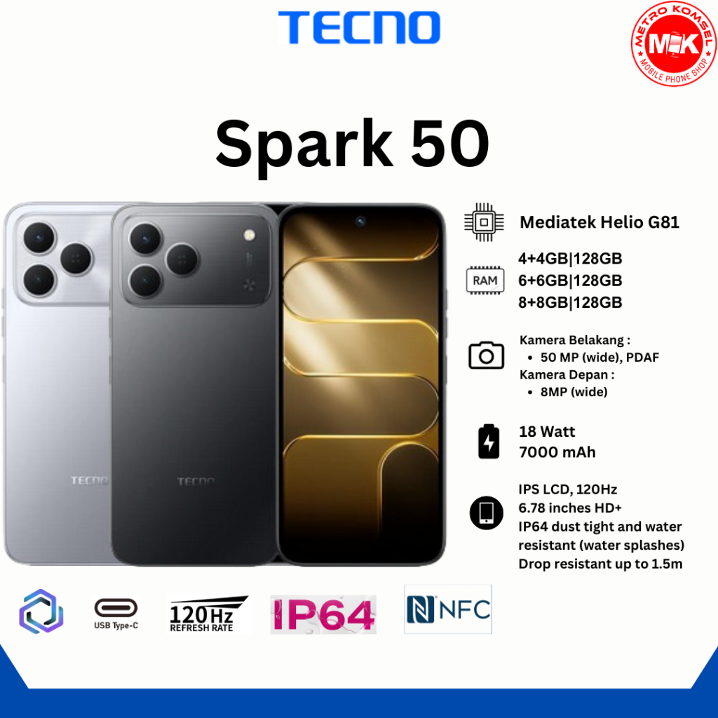 Tecno Spark 50