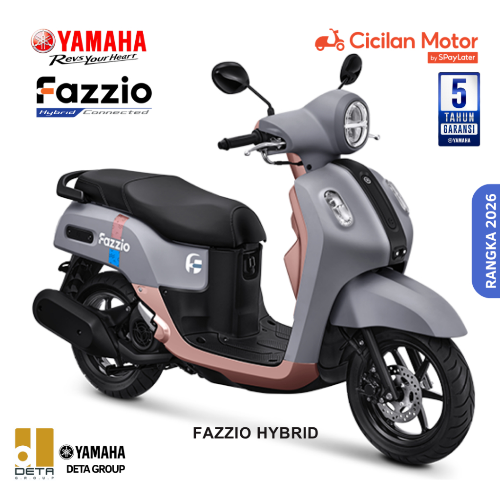 Jual Sepeda Motor Yamaha Fazzio Hybrid | Shopee Indonesia