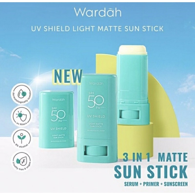Wardah UV Shield Light Matte Sun Stick