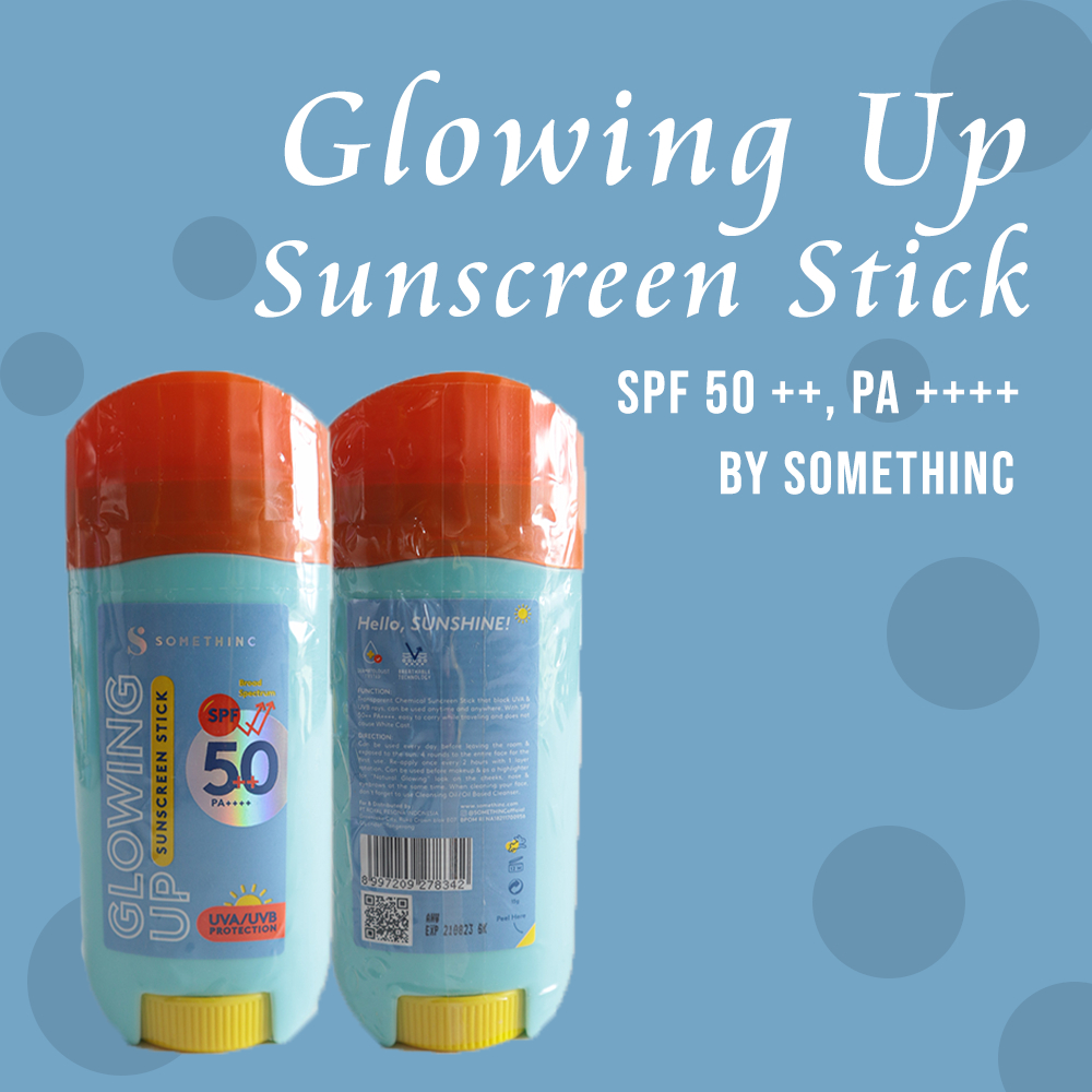 SOMETHINC Glowing Up Sunscreen Stick SPF 50++ PA ++++