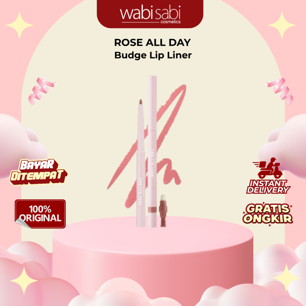 Jual ROSE ALL DAY - Don't Budge Lip Liner | Shopee Indonesia