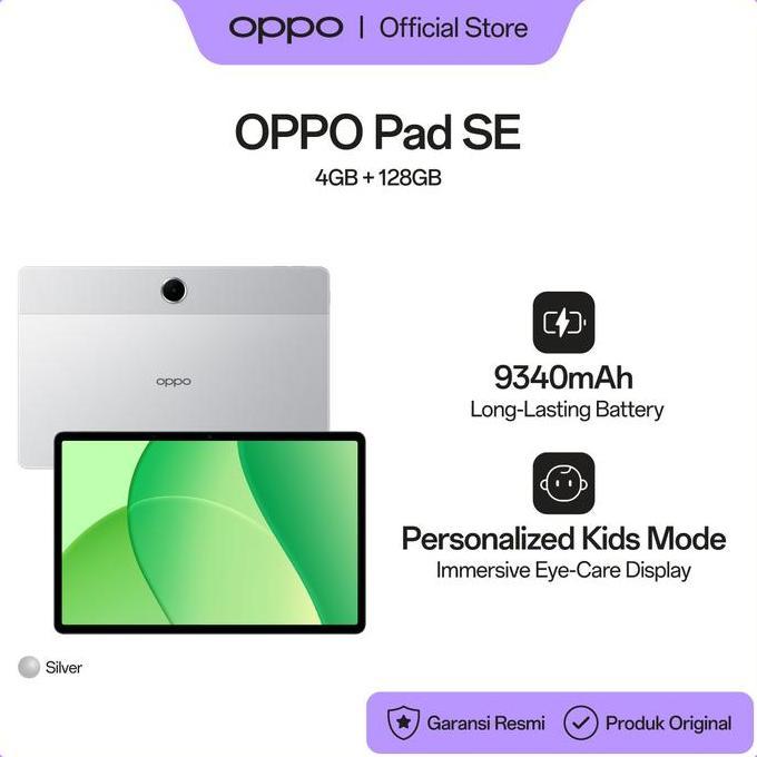 [Bestprice] OPPO Pad SE 4GB/128GB Wi-Fi Version (Garansi Resmi)