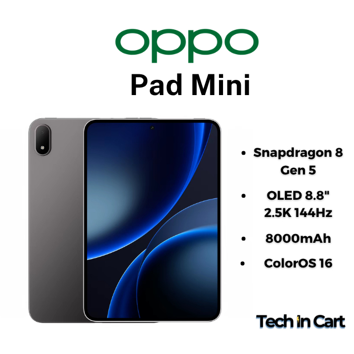 Jual Oppo Pad Mini 8.8 Inch Snapdragon 8 Gen 5 2026 | Shopee Indonesia