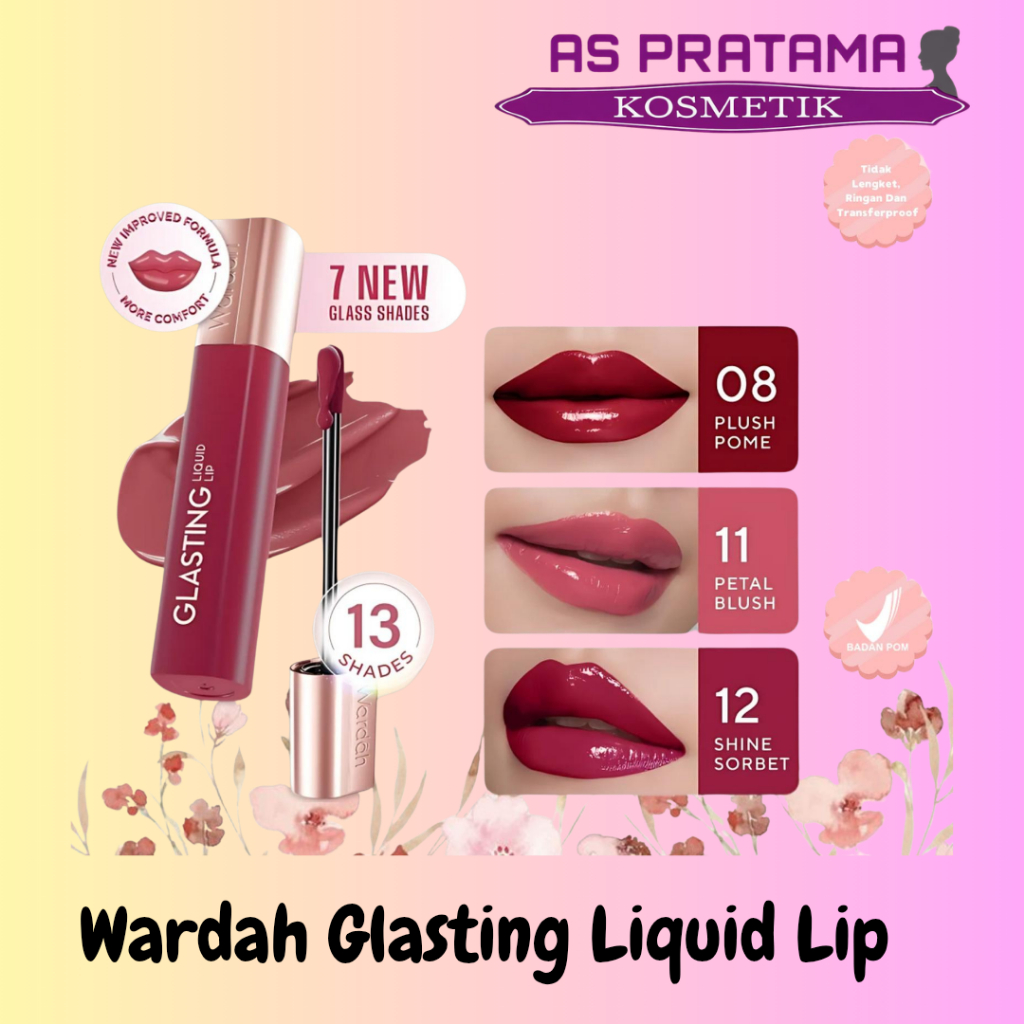 Wardah Glasting Liquid Lip