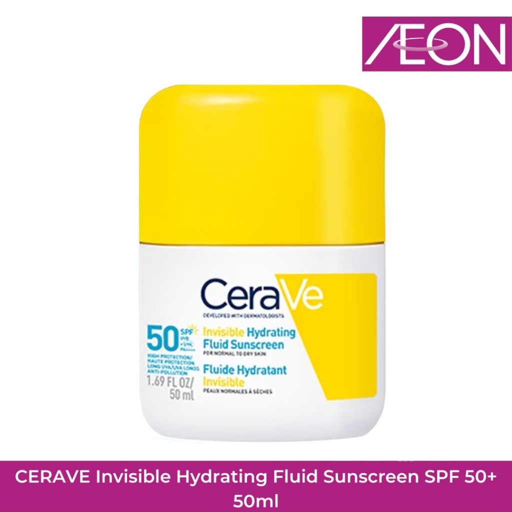 CERAVE Invisible Hydrating Fluid Sunscreen SPF 50+ 50ml
