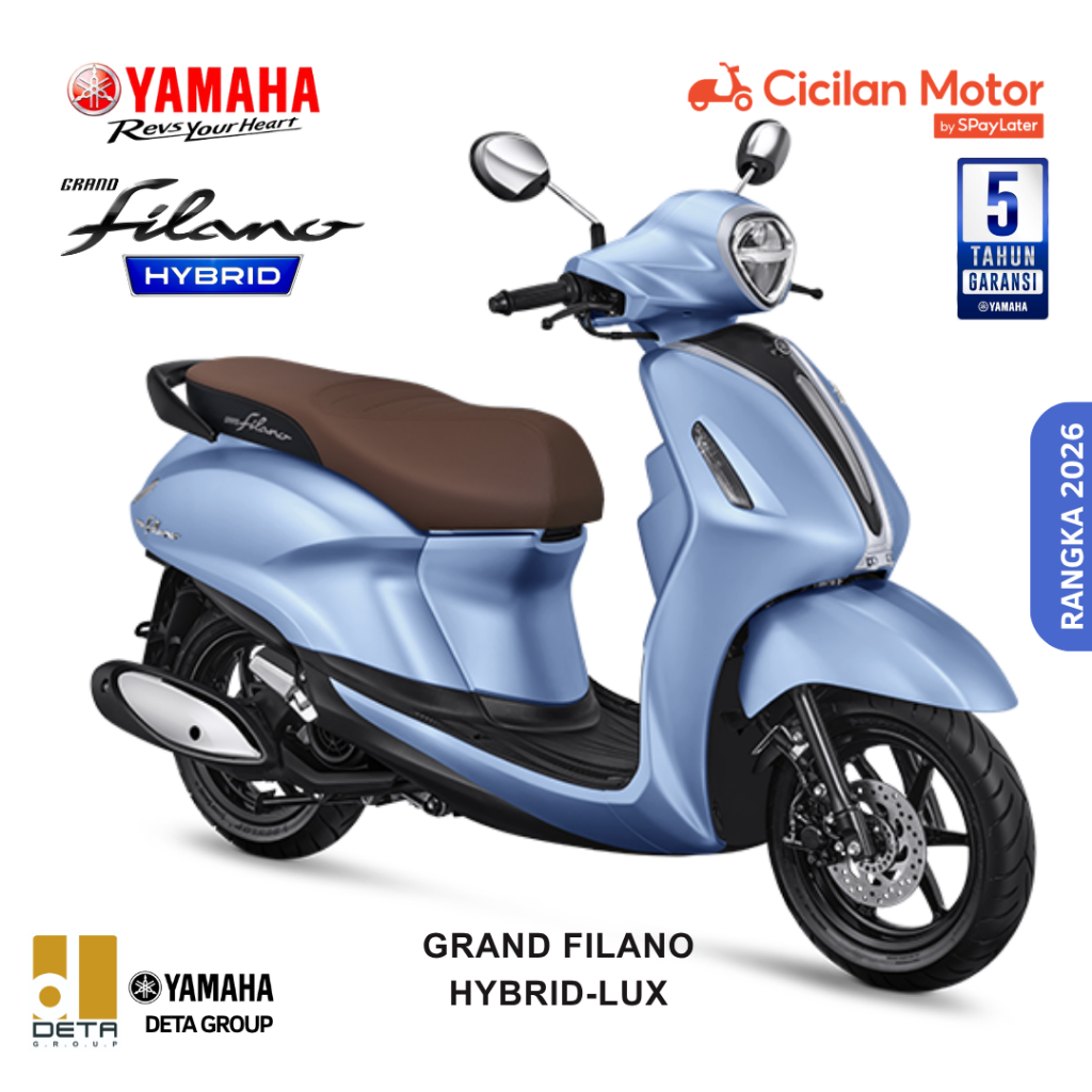 Jual Sepeda Motor Yamaha Grand Filano Hybrid Lux | Shopee Indonesia