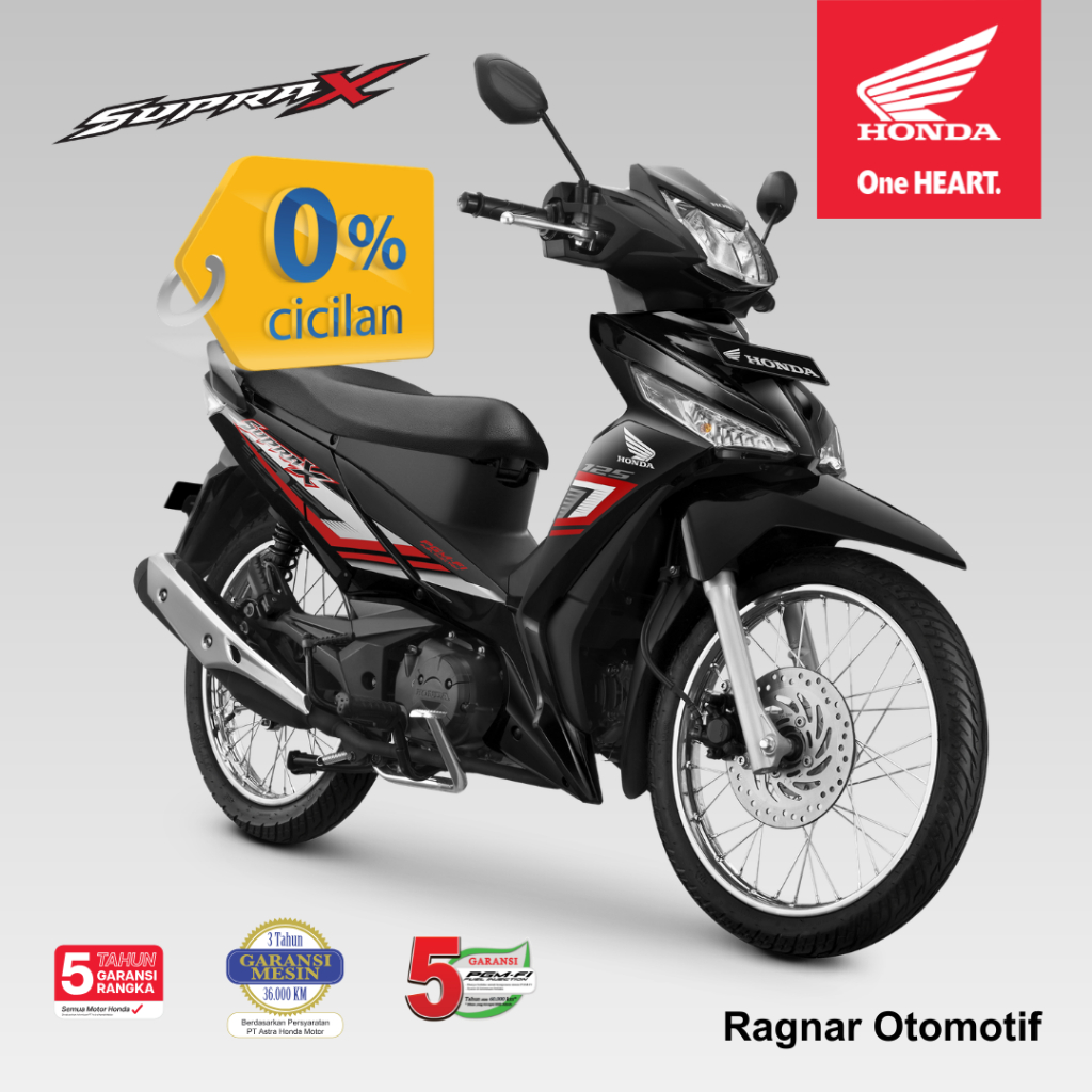 Jual Sepeda Motor Honda Supra X 125 Baru New Asli Original Bergaransi Resmi | Shopee Indonesia
